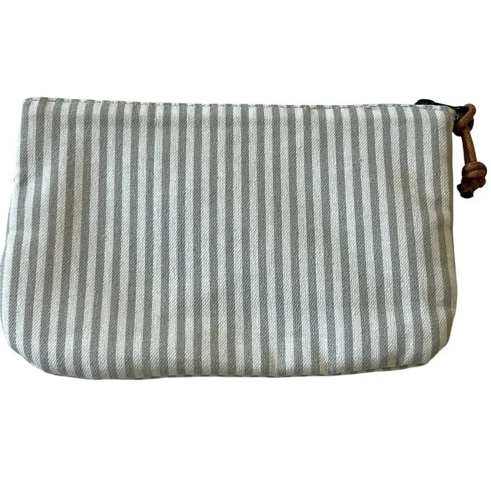 DUX SAS Toiletry Makeup Zip Pouch Travel Bag Scandinavian Airlines First Class
